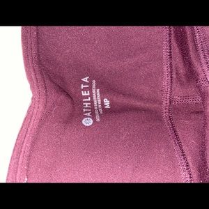 Athleta plum 7/8 leggings